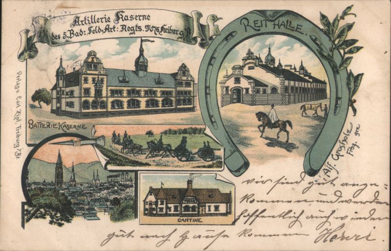 Artillerie Kaserne, Reit Halle, Cantine, Freiburg Germany