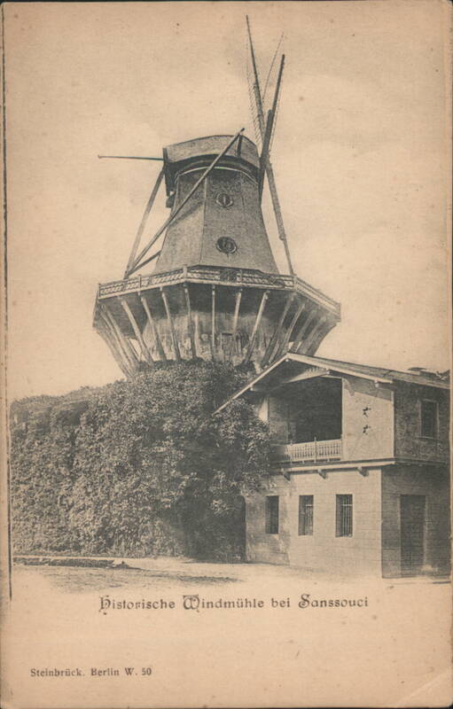 Historische Windmühle bei Sanssouci Potsdam Germany