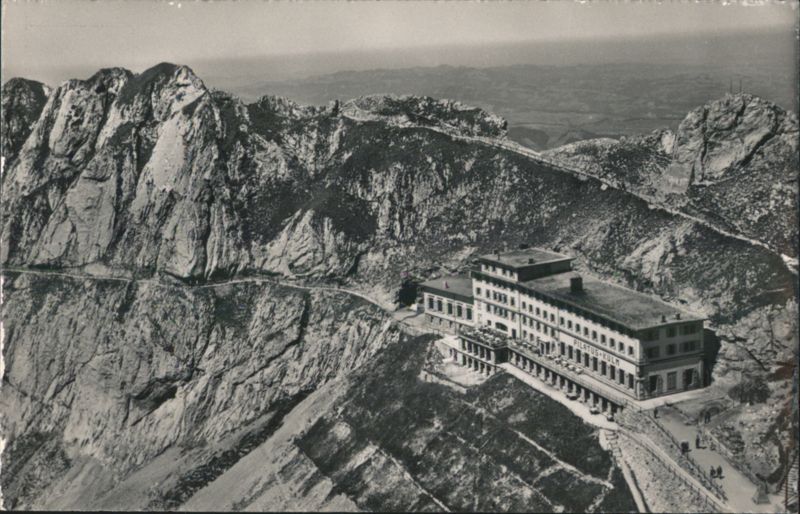 Pilatus-Kulm Hotel, Mountain Landscape Luzern Switzerland