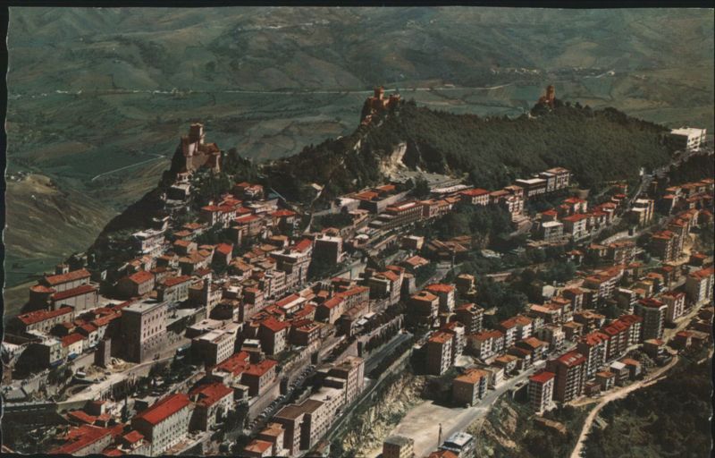 San Marino Panorama with Three Towers Italy
