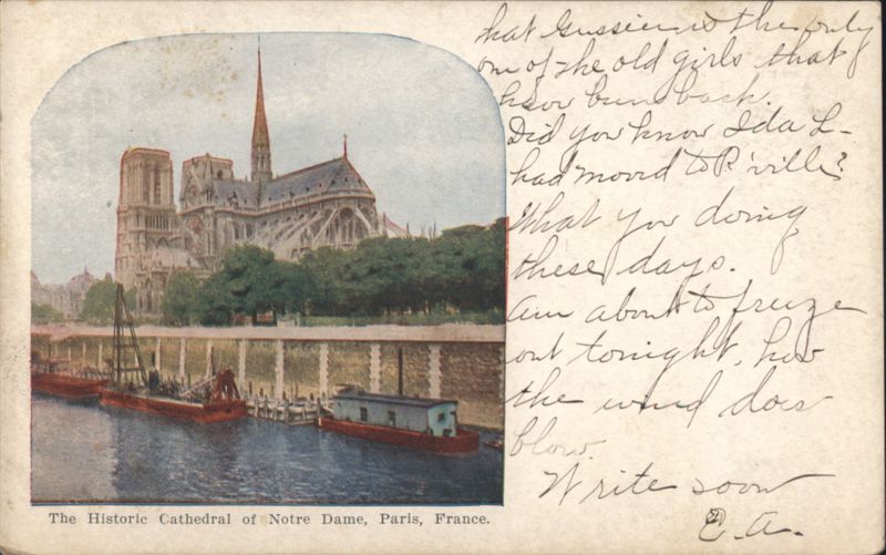 Notre Dame Cathedral, Paris, France