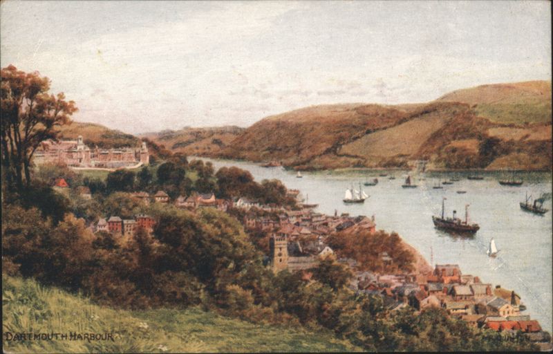 Dartmouth Harbour, Royal Naval College England