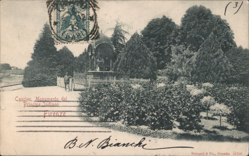 Cascine, Monumento del Principe Indiano, Firenze Florence Italy