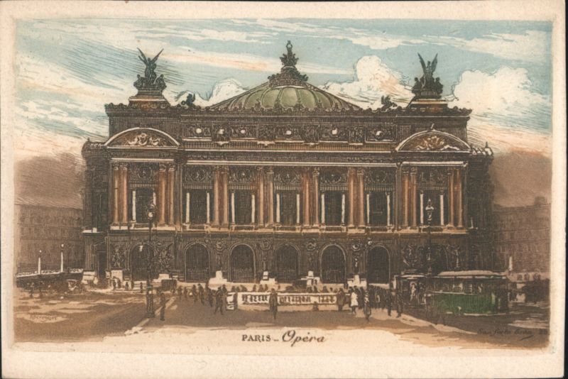 Opéra Garnier, Paris France M. C. G.