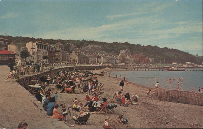 West Bay Beach, Rothesay, Isle of Bute, Scotland T. R. McIlroy