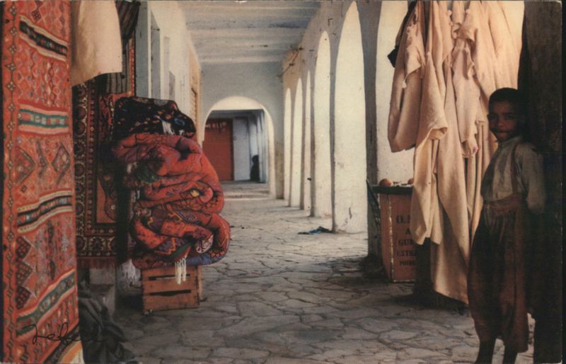 Oasis Carpet Souk, Algeria Africa