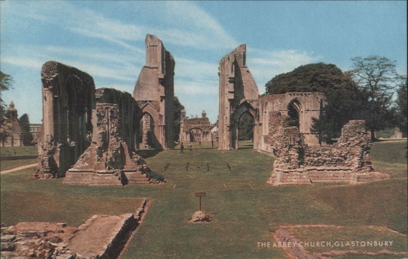 The Abbey Church, Glastonbury England Somerset