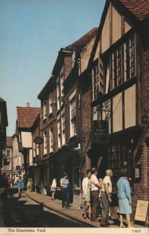 The Shambles, York - Historic Street with Timbered Buildings United Kingdom