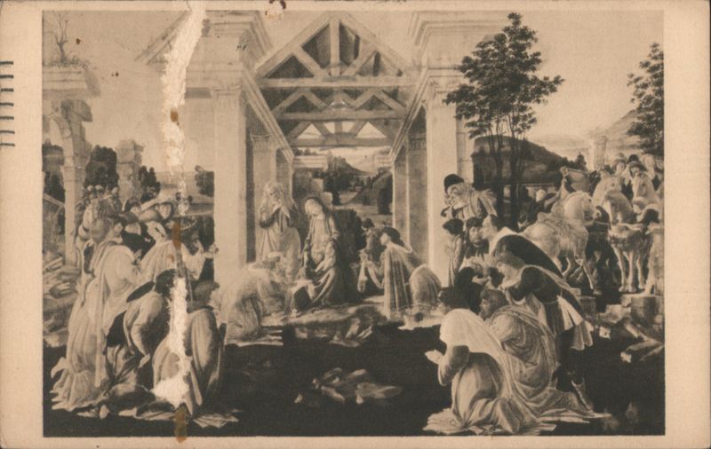 Botticelli's Adoration of the Magi, National Gallery of Art