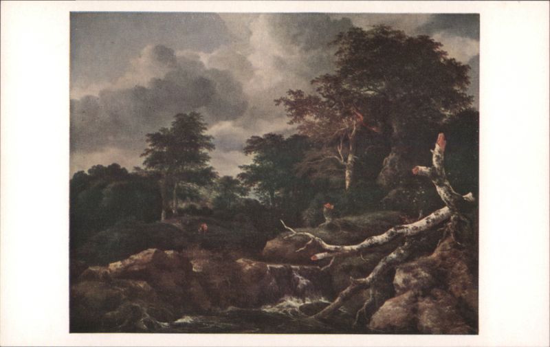 Forest Scene by Jacob van Ruisdael Art