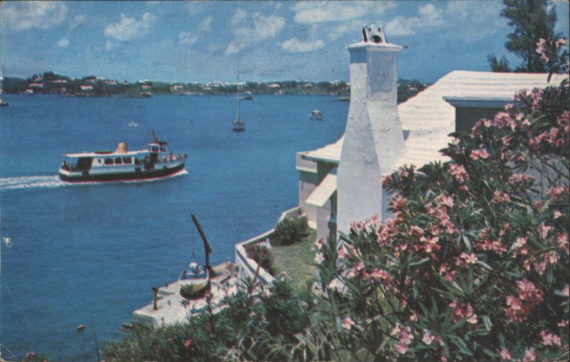 Ferry Boat in Hamilton Harbour, Bermuda