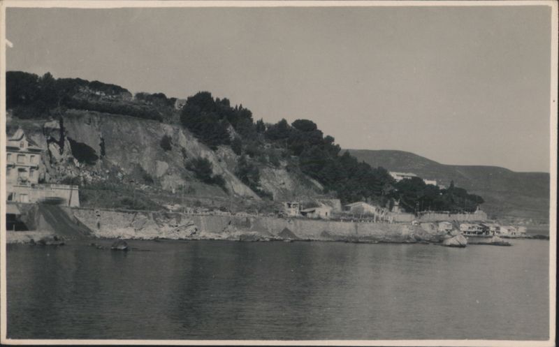 Bone Coastal View, Hillside Town Annaba Algeria Africa