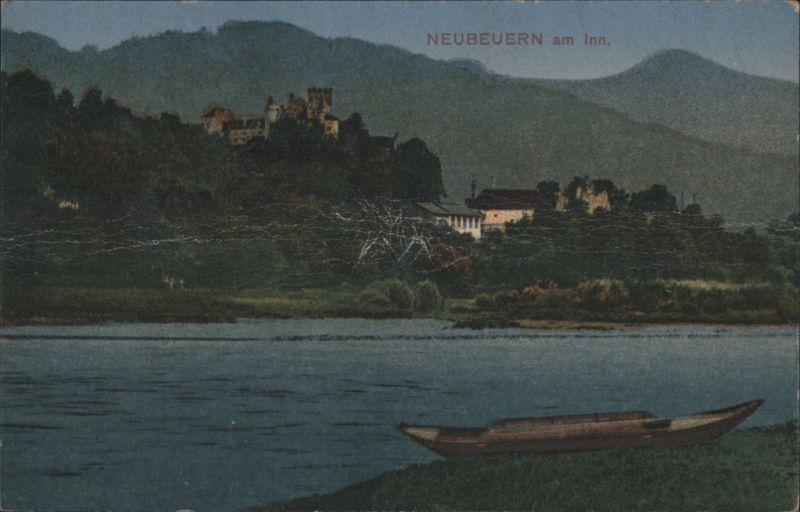 Neubeuern am Inn, Castle and River View Germany