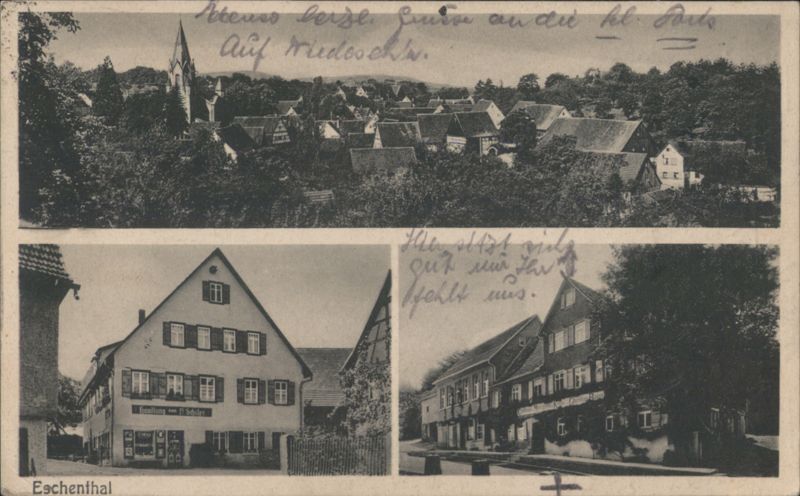 Eschenthal Village View, Gasthof z. Schuler Germany