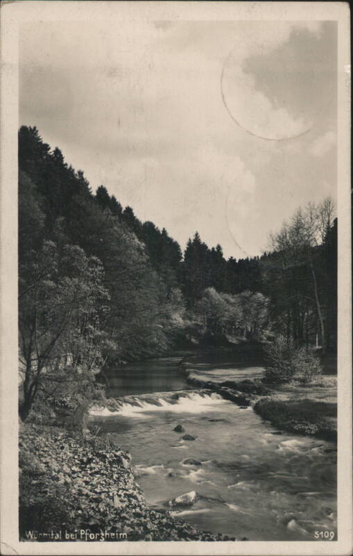 Würmtal bei Pforzheim, River Valley Landscape Germany