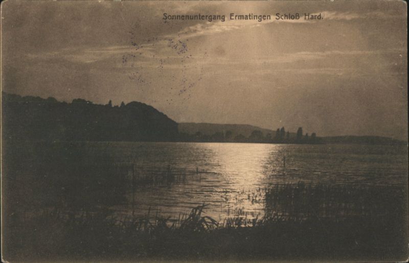 Sunset Ermatingen, Hard Castle Switzerland C. Ebinger