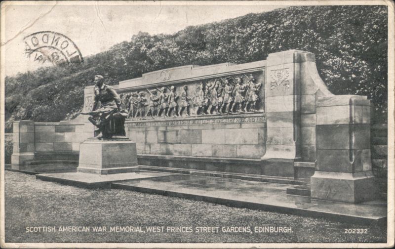 Scottish-American War Memorial, West Princes Street Gardens Edinburgh Scotland