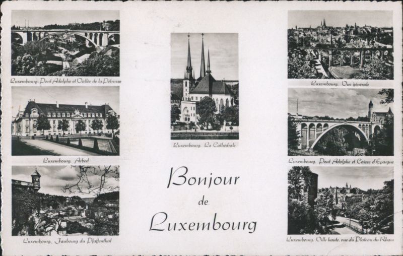 Bonjour de Luxembourg, Multiple City Views