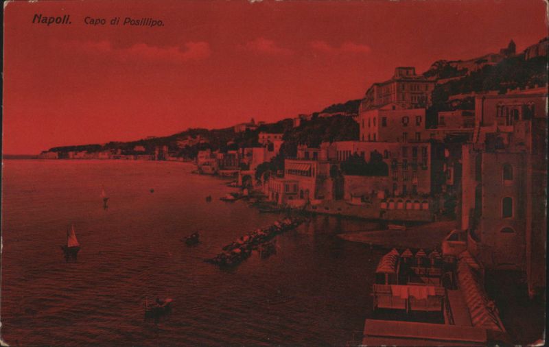 Napoli, Capo di Posillipo Coastal View Italy