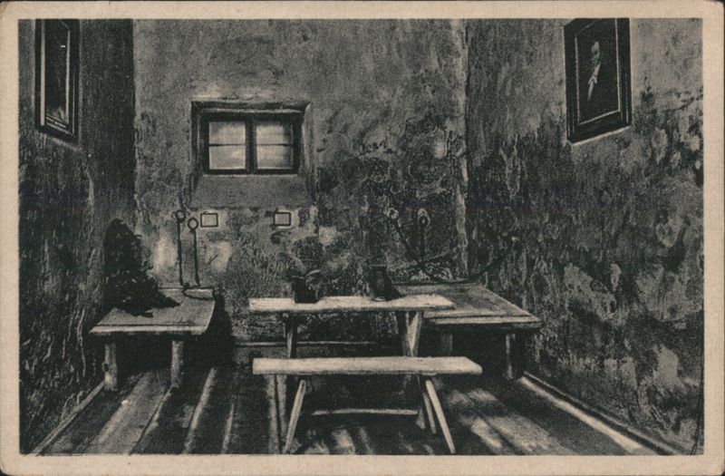 Brno Špilberk Castle Cell of S. Pellico & P. Maroncelli Czechoslovakia