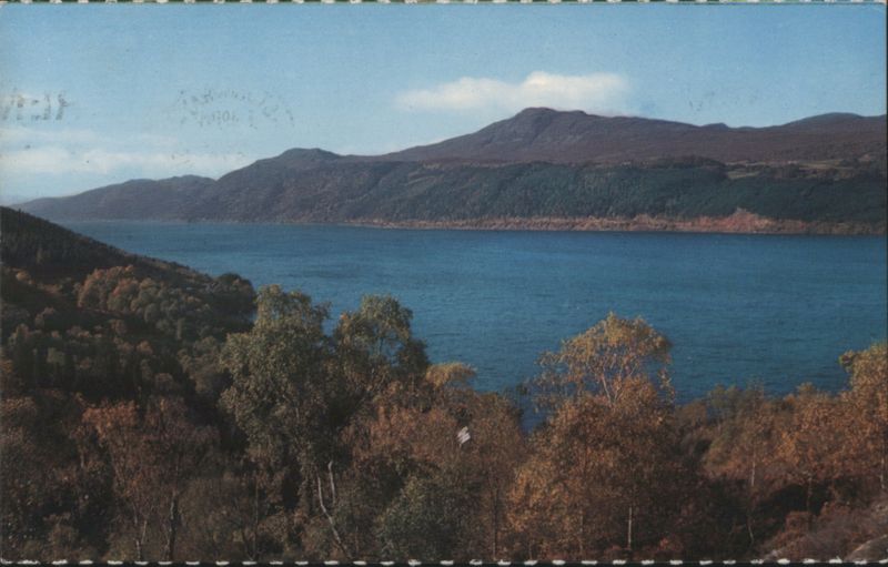 Loch Ness from Inverfarigaig Scotland