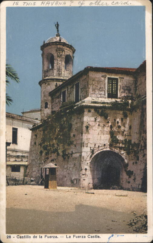 Castillo de la Fuerza, La Fuerza Castle Havana Cuba