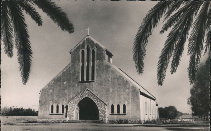 Fkih Ben Salah, The Church (Arch. Perrin) Morocco Africa
