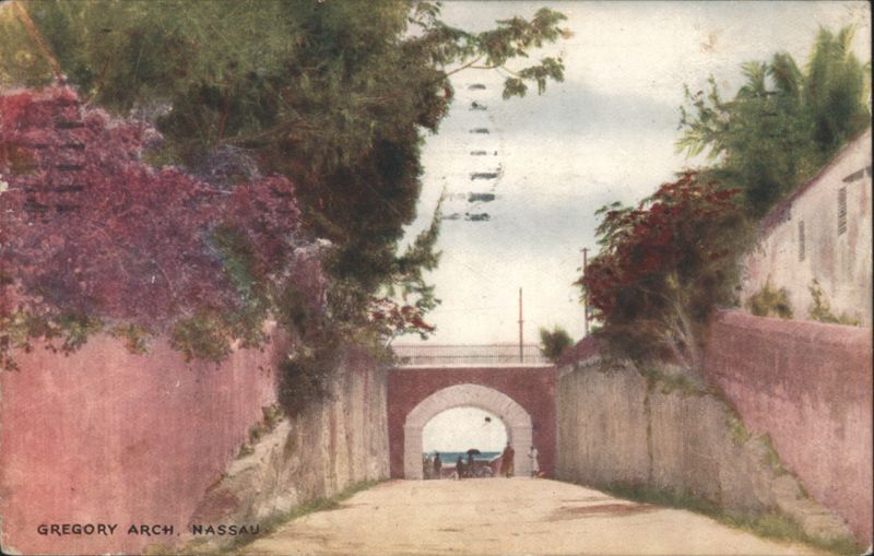 Gregory Arch, Nassau Bahamas Caribbean Islands