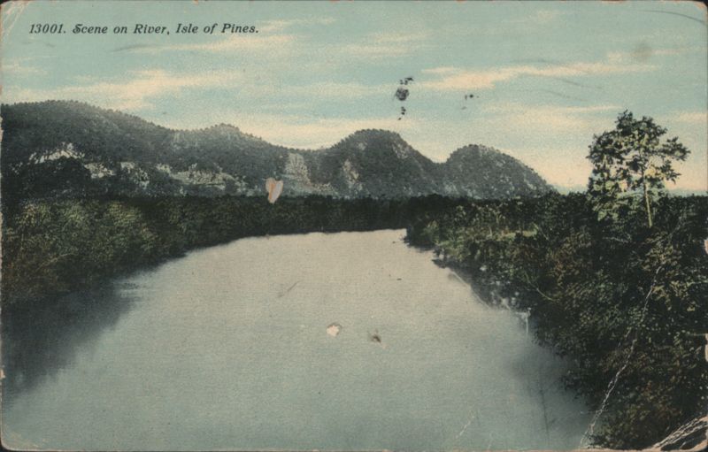 River Scene, Isle of Pines Cuba