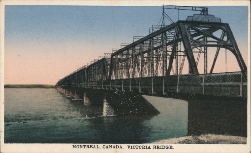 Victoria Bridge, Montreal, Canada Misc. Canada
