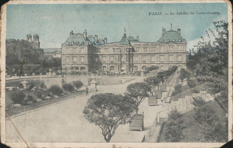 Luxembourg Palace & Garden, Paris France