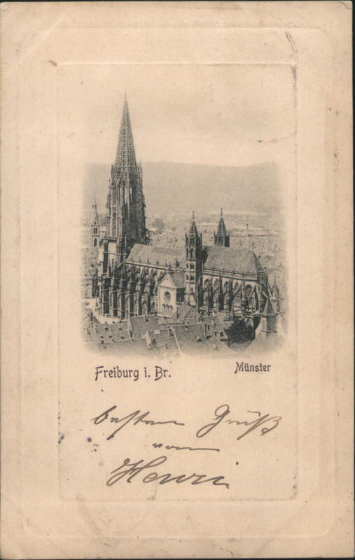 Freiburg im Breisgau Münster Cathedral Germany