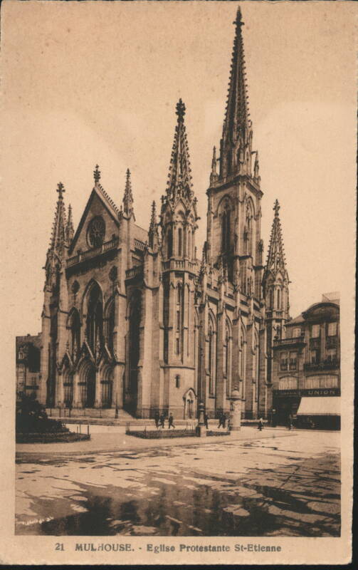 Eglise Protestante St-Etienne, Mulhouse France