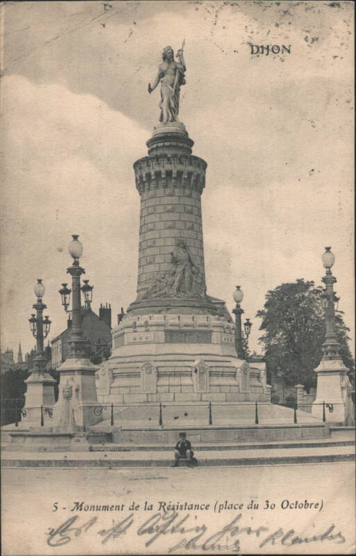Monument de la Résistance, place du 30 Octobre Dijon France