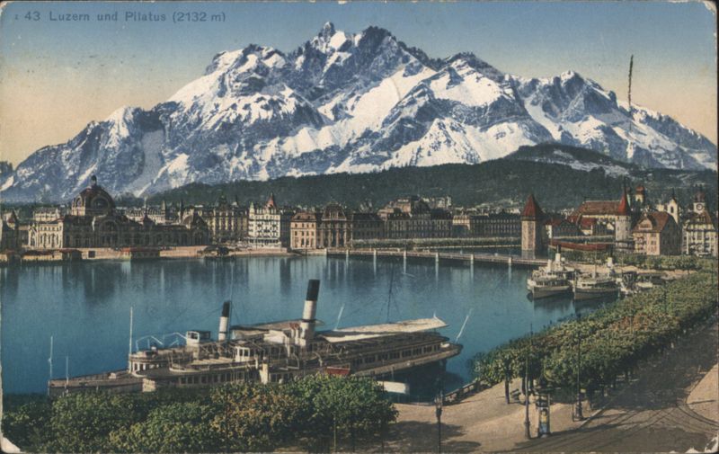 Luzern und Pilatus (2132 m) Switzerland