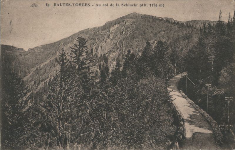 HAUTES-VOSGES - Col de la Schlucht, Alt. 1159 m France
