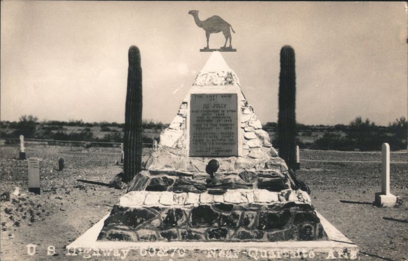 Hi Jolly Monument, US Highway 60-70 Quartzsite Arizona