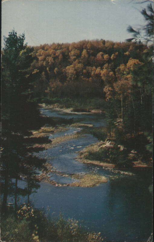 Gatineau Valley, River in Sportsman's Paradise QC Canada