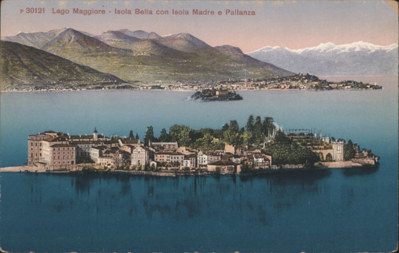 Lake Maggiore, Isola Bella, Isola Madre, Pallanza Italy