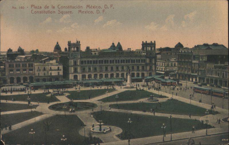 Plaza de la Constitución, Constitution Square, Mexico City, D.F.
