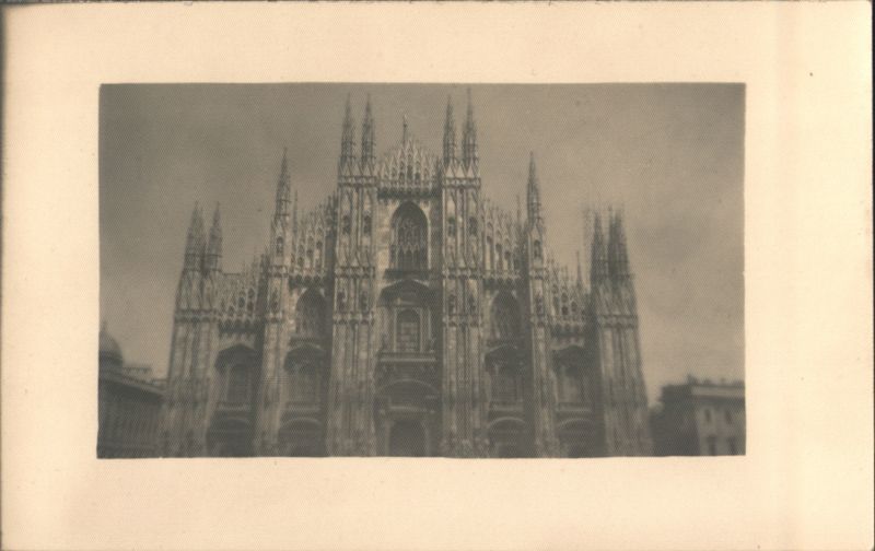 Milan Cathedral Duomo di Milano Front View Italy