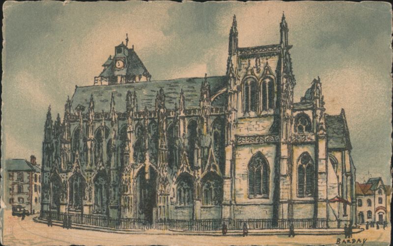 L'Église Notre-Dame, Louviers France BARDAY