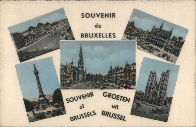 Souvenir de Bruxelles Multi-View Brussels Belgium