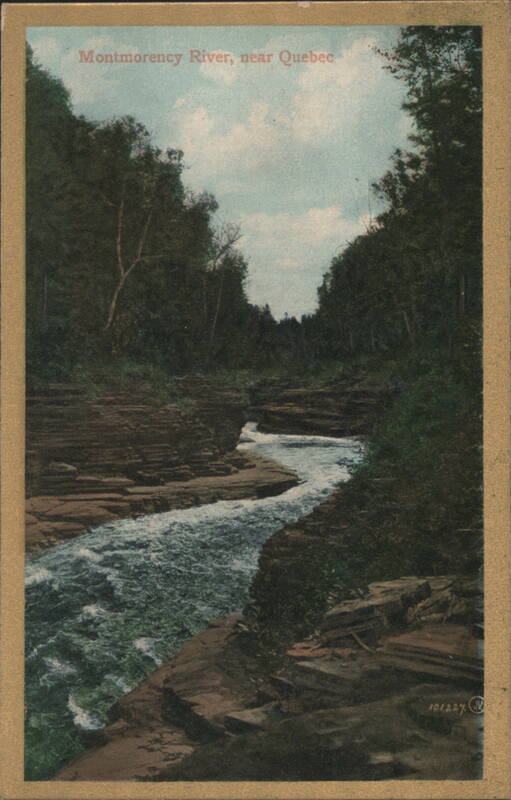 Montmorency River, near Quebec QC Canada