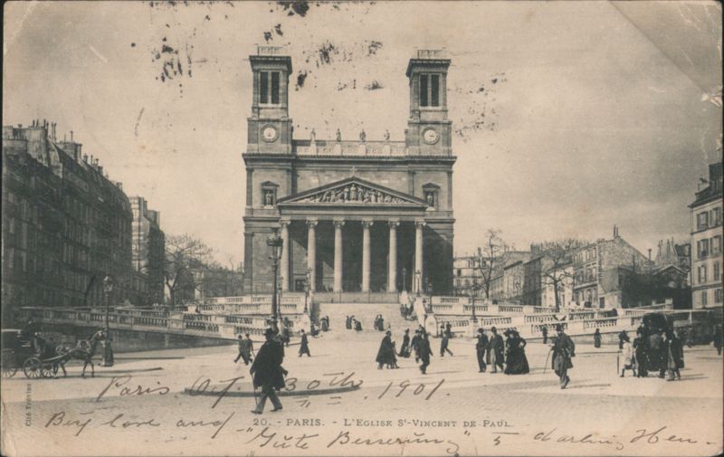 Église St-Vincent de Paul, Paris France