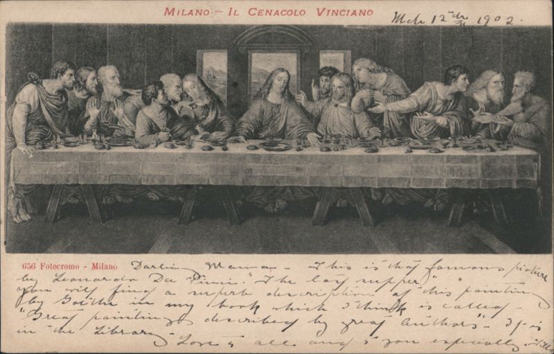 The Last Supper by Leonardo da Vinci, Milan, Italy