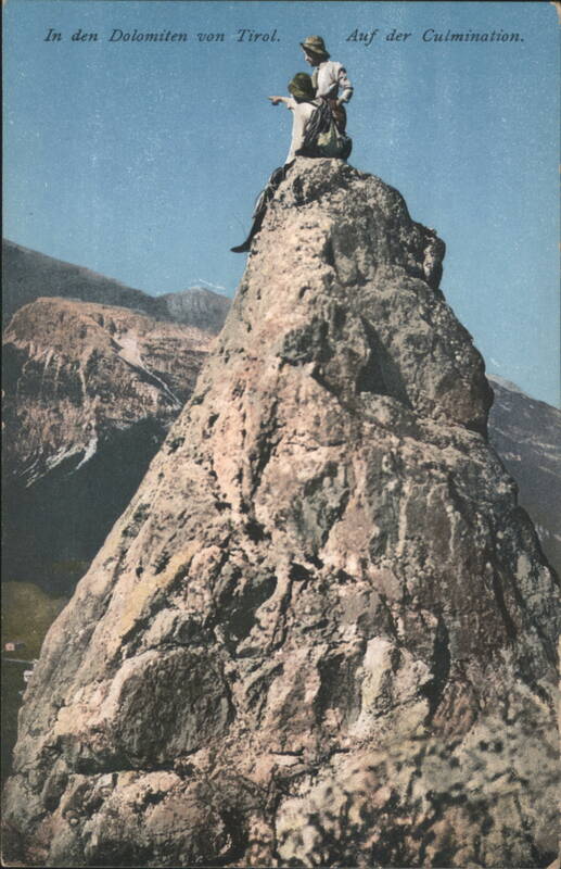 Dolomiten von Tirol, Auf der Culmination Bozen Italy