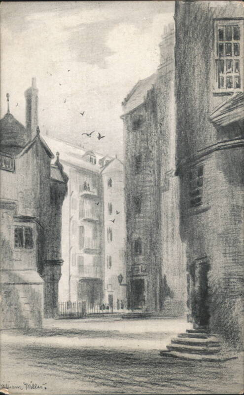 James's Court, Lawnmarket, Edinburgh, Old Closes Series Scotland