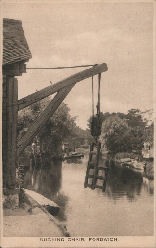 Ducking Chair, Fordwich United Kingdom Kent