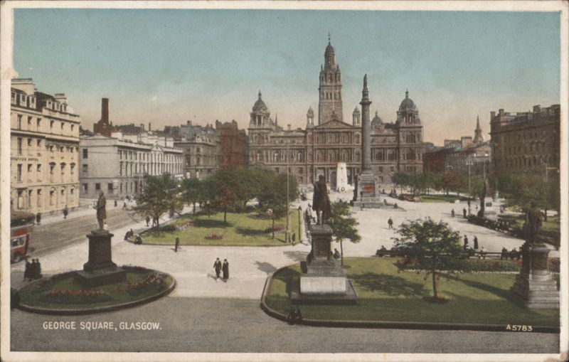 George Square, Glasgow Scotland